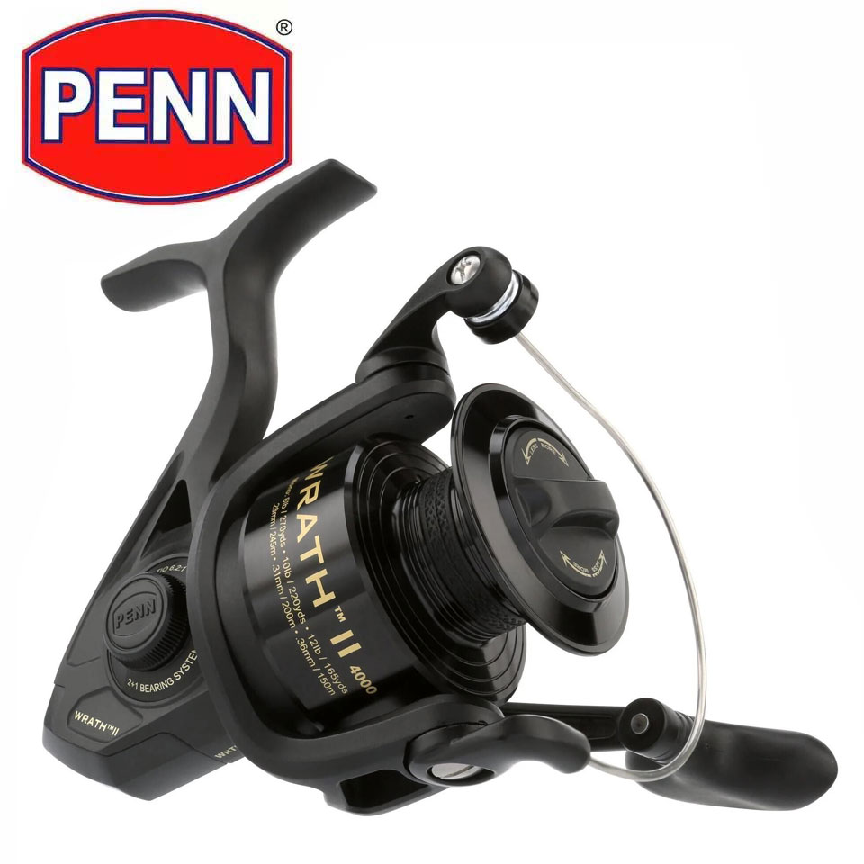 Fishing Equipment Daiwa - PENN WRATH II Spinning Reel 2500-8000
