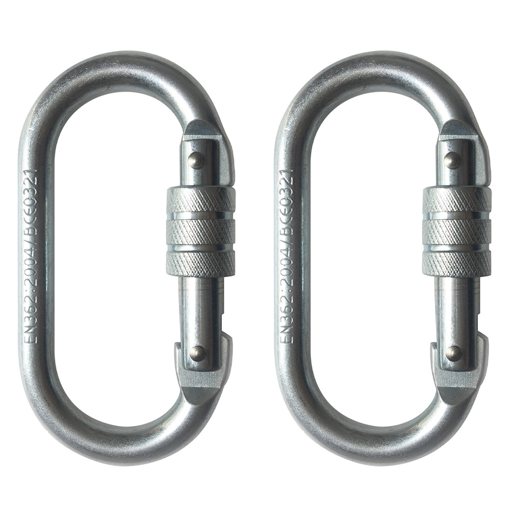 Fishing Hook - 2Pcs Safety Lock Buckles Steel Alloy