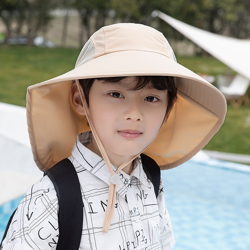 Kids Sun Hat with Neck Flap UV - огляд і ціна Fishing Equipment Kids
