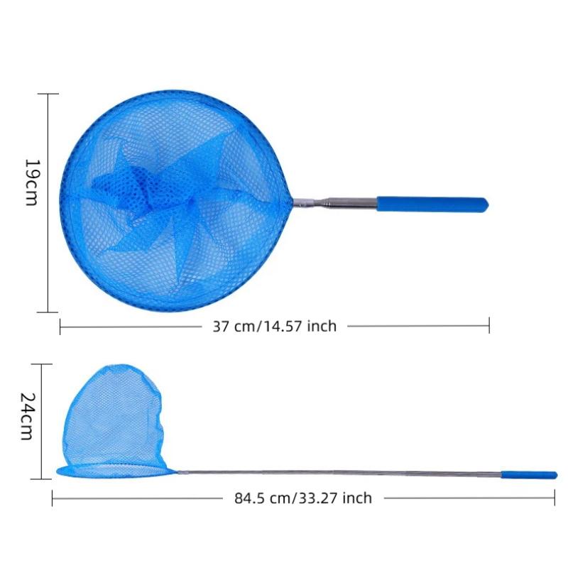 1/2/5Pcs Portable Fishing Net  - огляд і ціна Fishing Equipment Kids