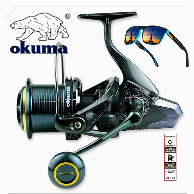 OKUMA Fishing Reel 9000-14000  - огляд і ціна Fishing Equipment Daiwa