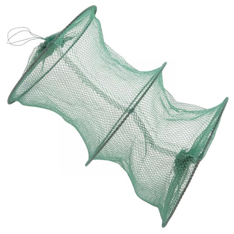 Folding Round Nylon Mesh Metal - огляд і ціна Landing Net Telescopic