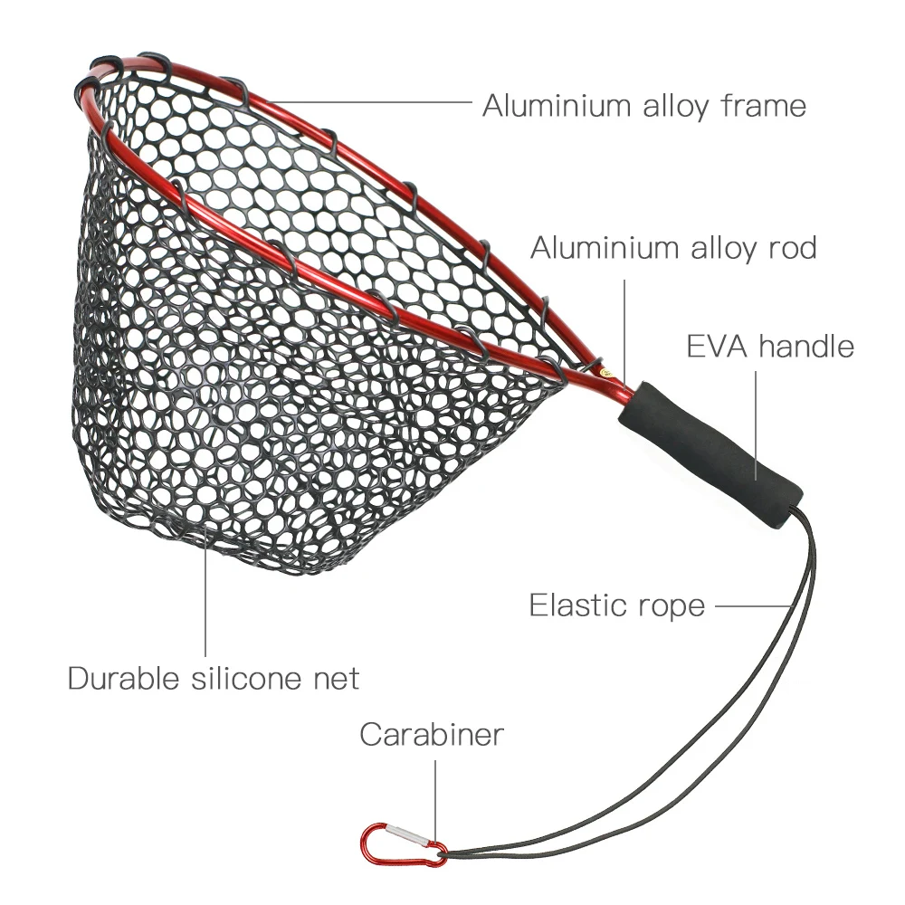 Portable Fishing Nets Ultralig - огляд і ціна Landing Net Telescopic
