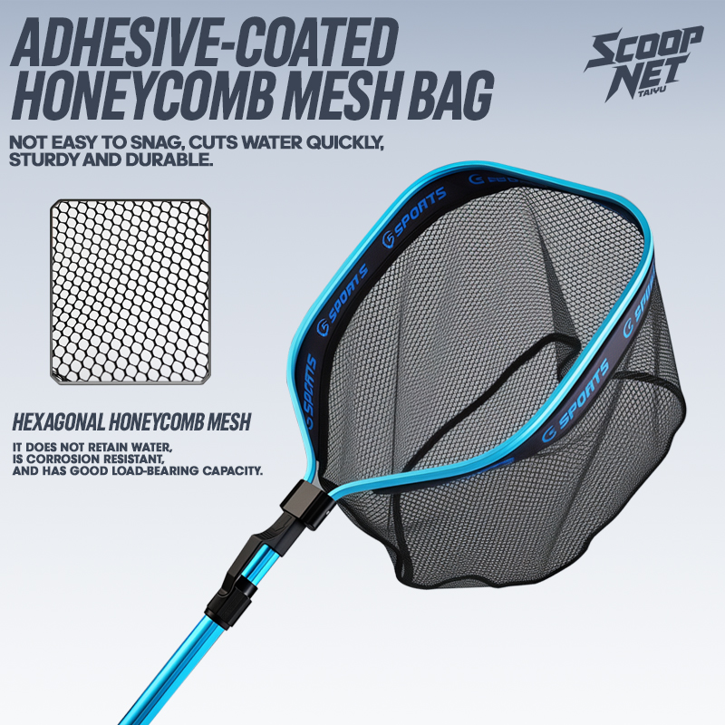 Scalable Fishing Net,Aluminum  - огляд і ціна Landing Net Telescopic