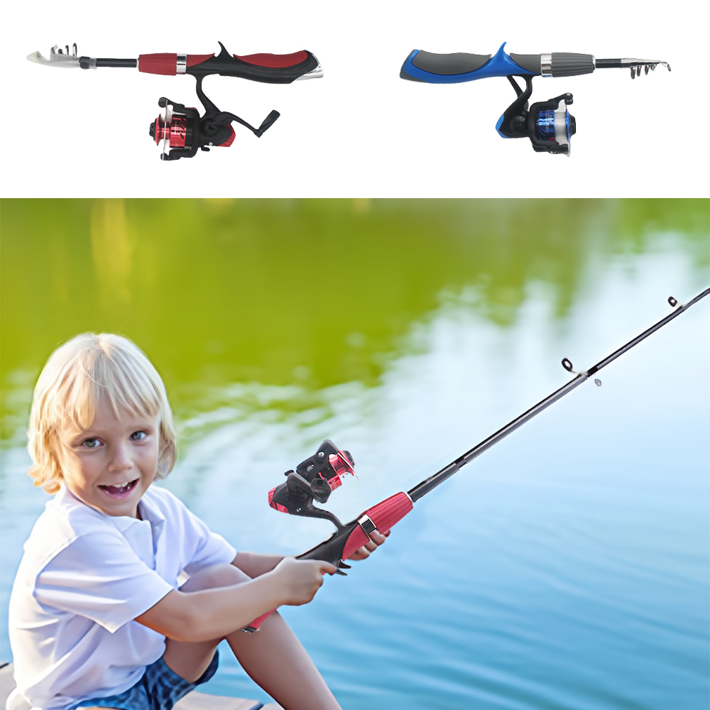 Kids Fishing Pole Set Fishing  - огляд і ціна Fishing Equipment Kids