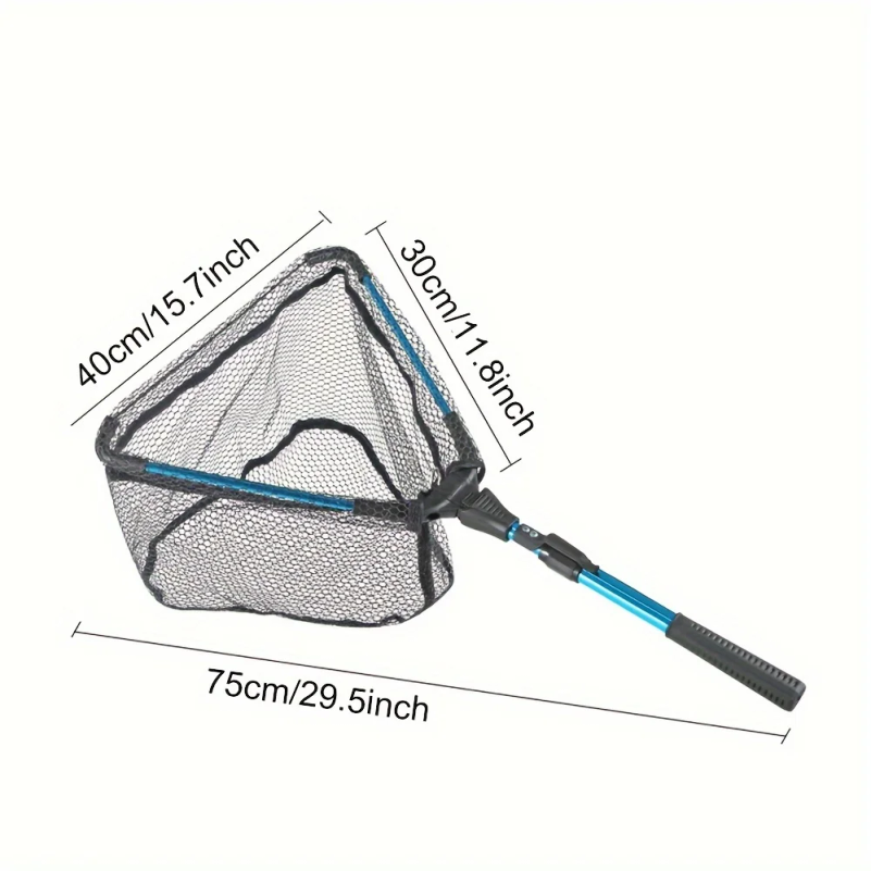 1pc Fishing Net Aluminum Alloy - огляд і ціна Landing Net Telescopic